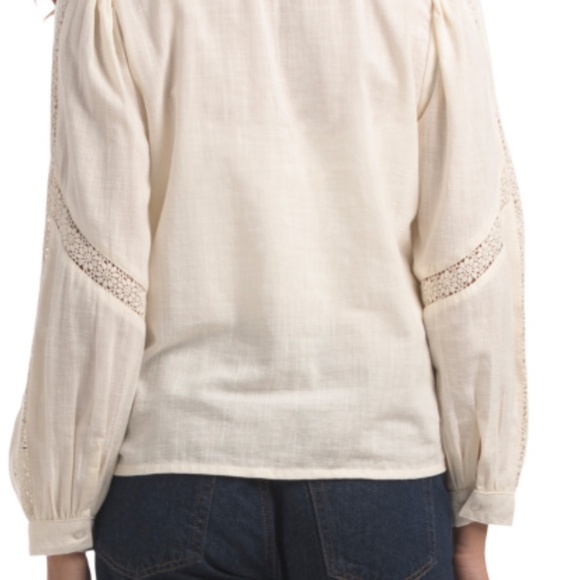 NWT Embroidered Long Sleeve Blouse Size US XL - Picture 5 of 5